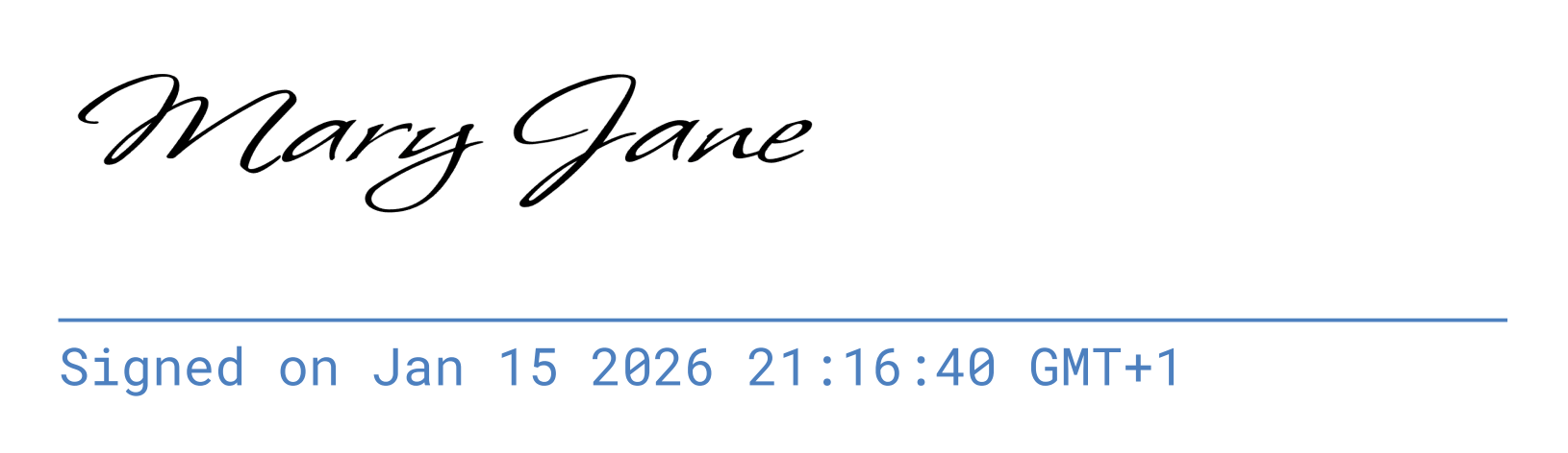 Configurable signature timestamps