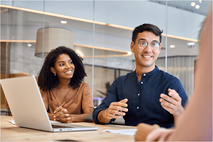 Illustration supporting businesses benefits