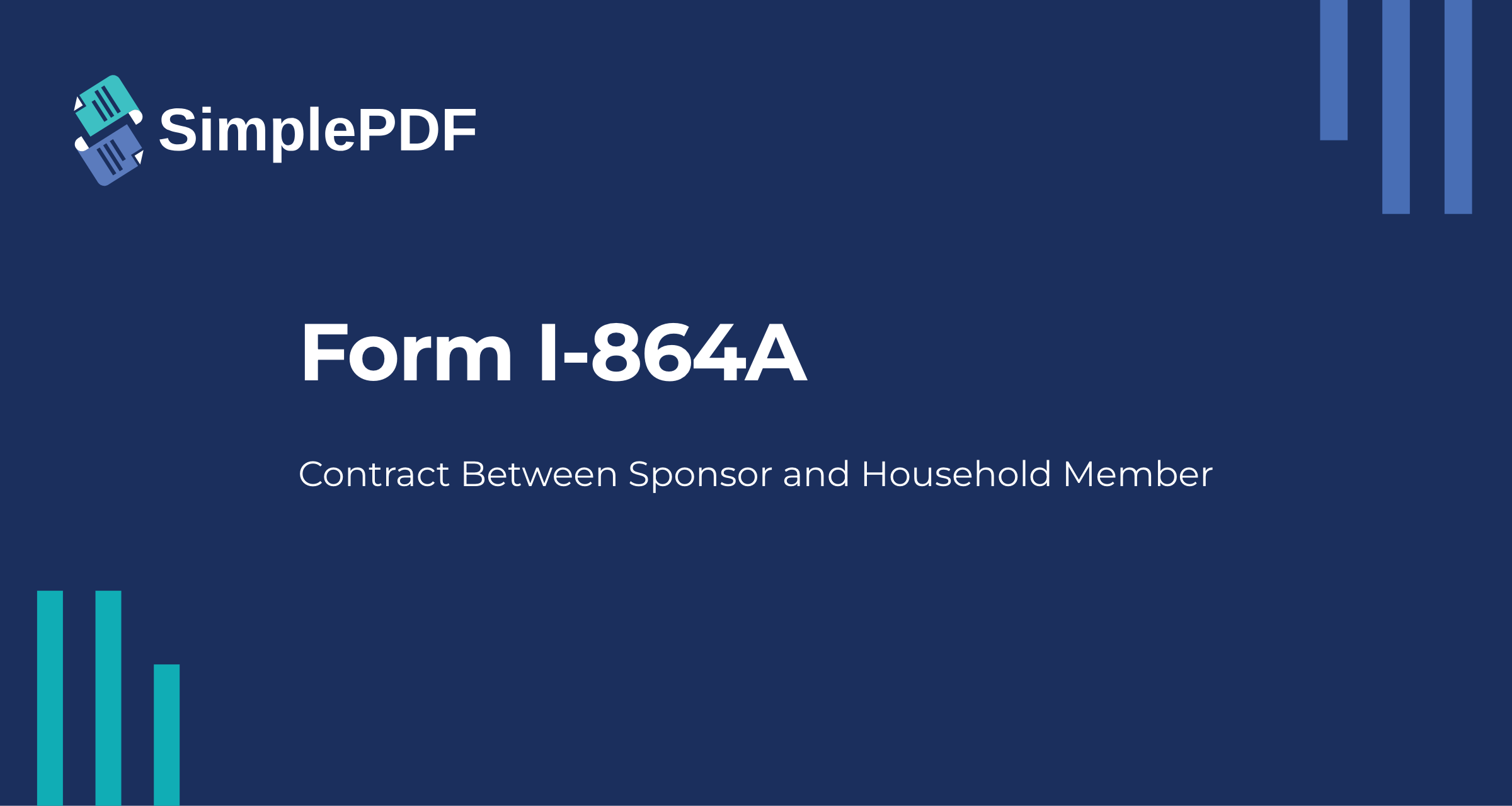 Fill out I-864A (Contract Between Sponsor and Household Member) online ...